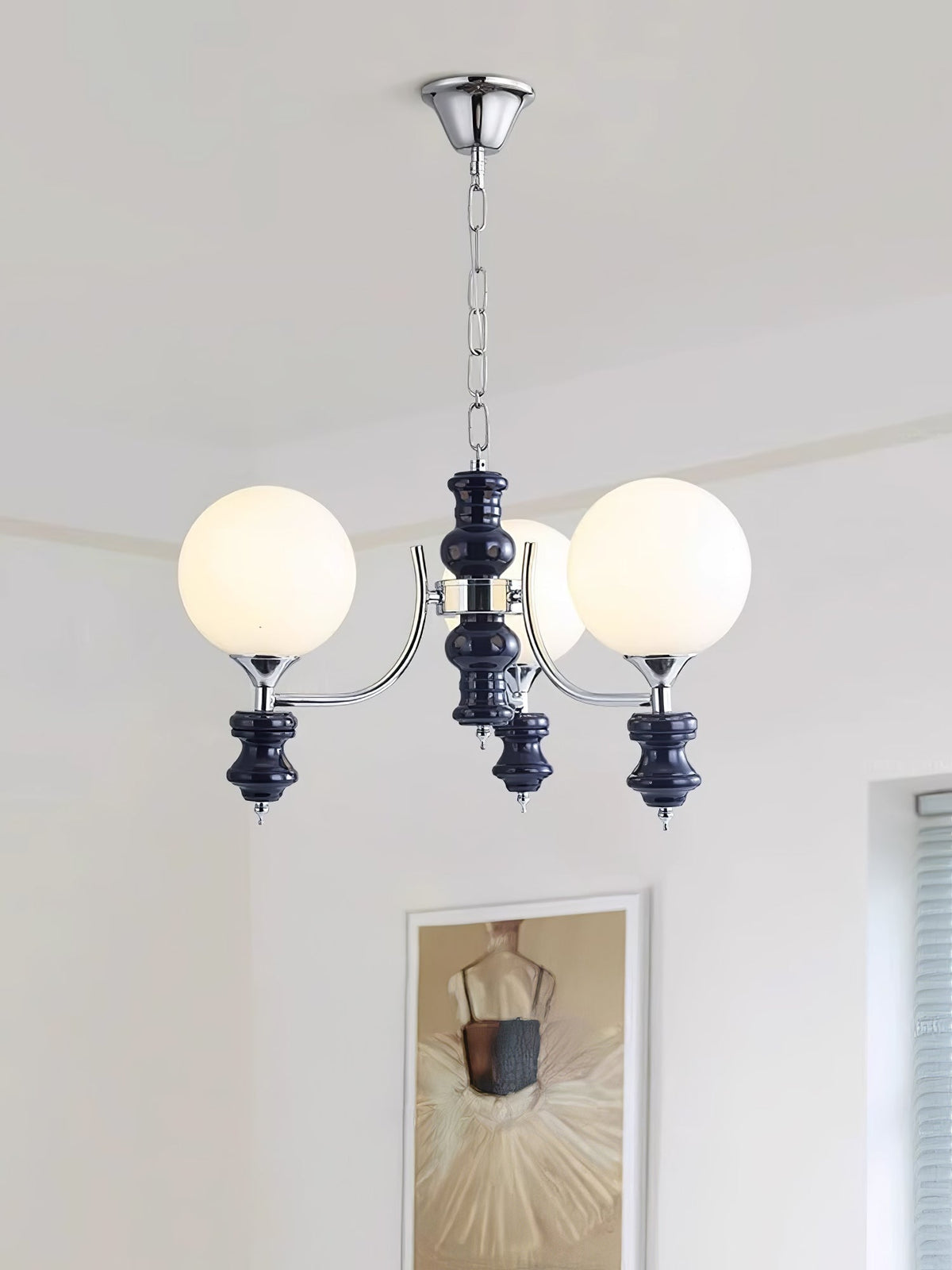 Miraena Kronleuchter Regal Orb mattiert