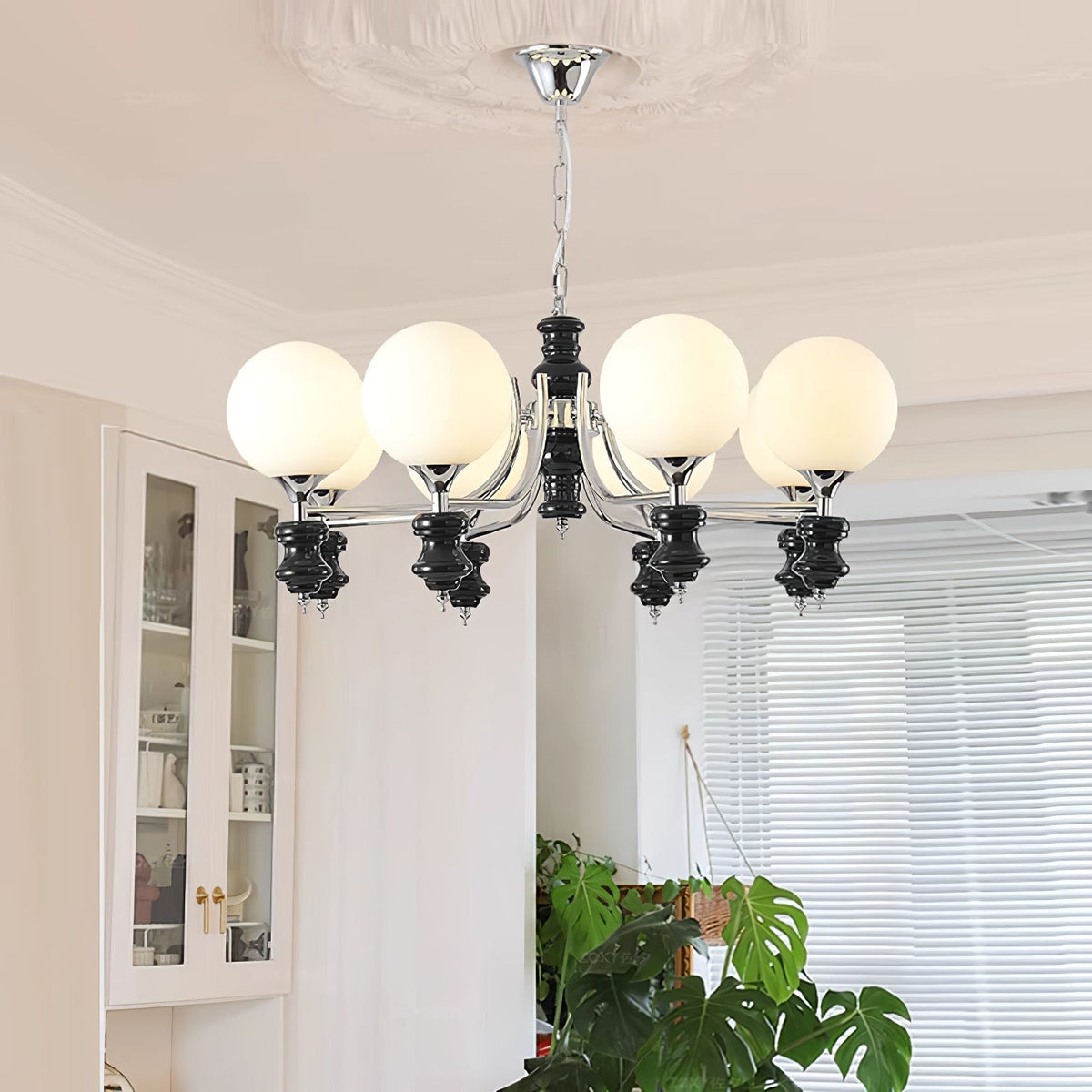 Miraena Kronleuchter Regal Orb mattiert