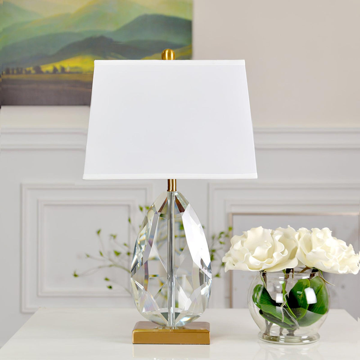 Ulliryre Luxe Kristall-Tischlampe