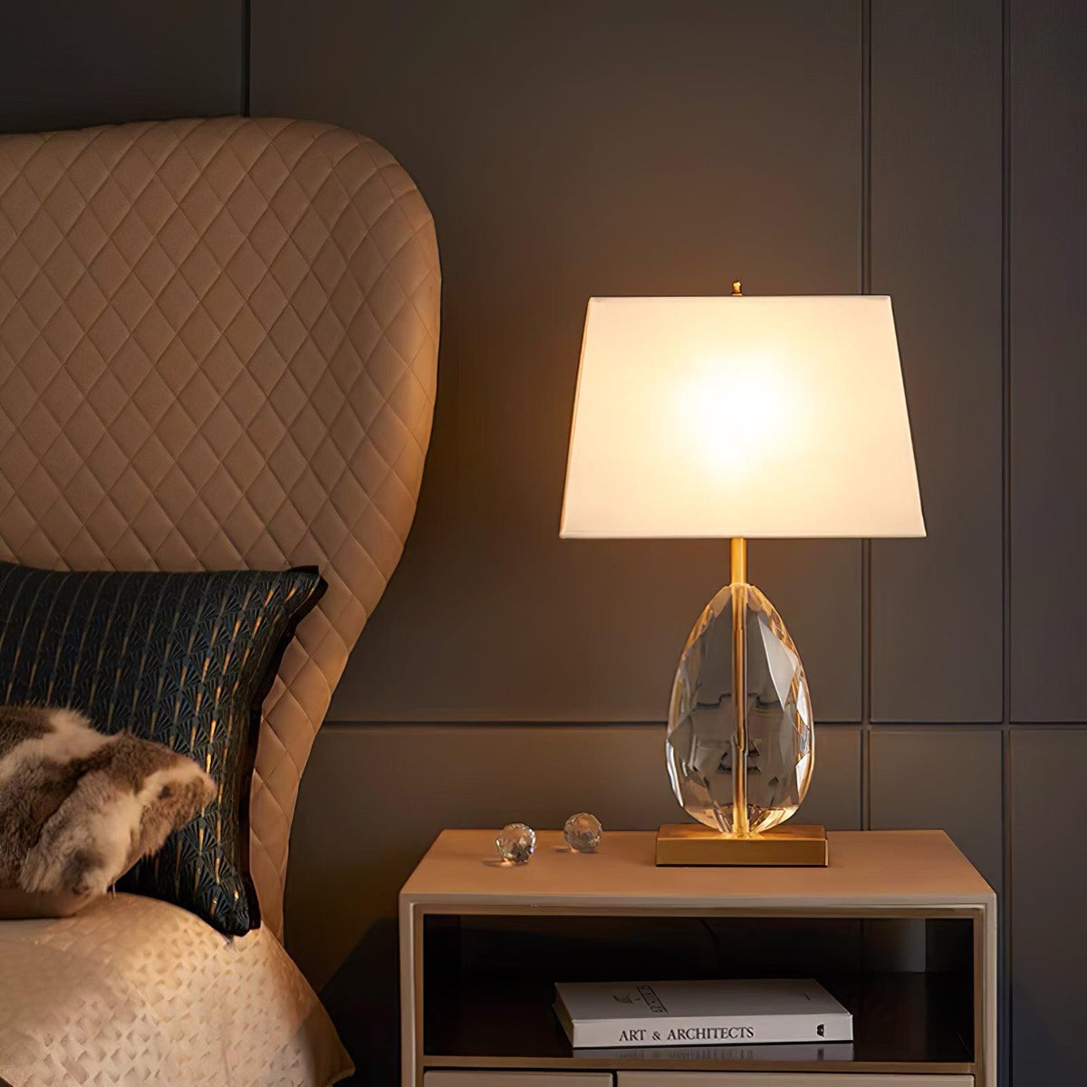 Ulliryre Luxe Kristall-Tischlampe
