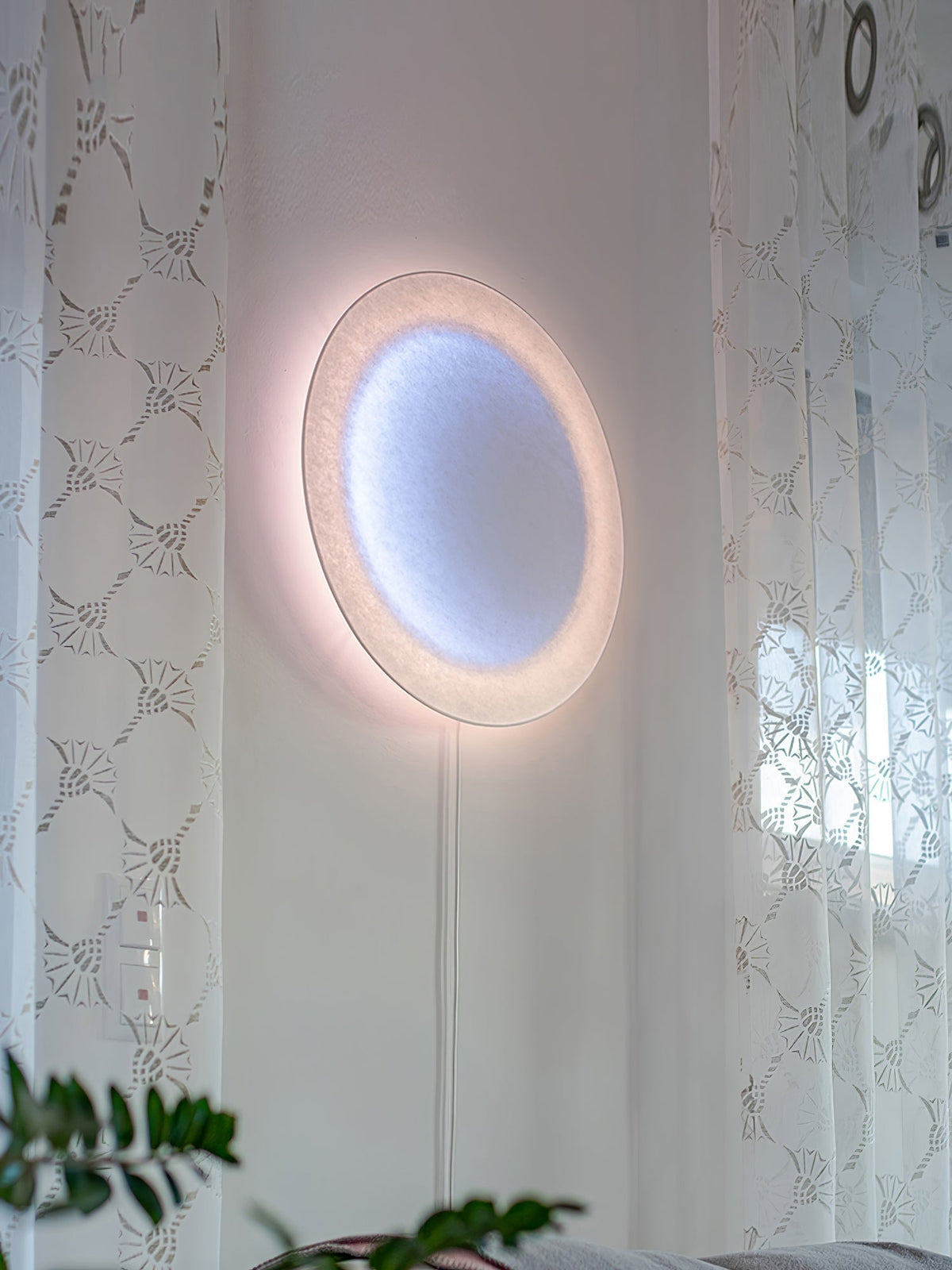 Kirixa Art Relax Wandleuchte mit Stecker US-Stecker