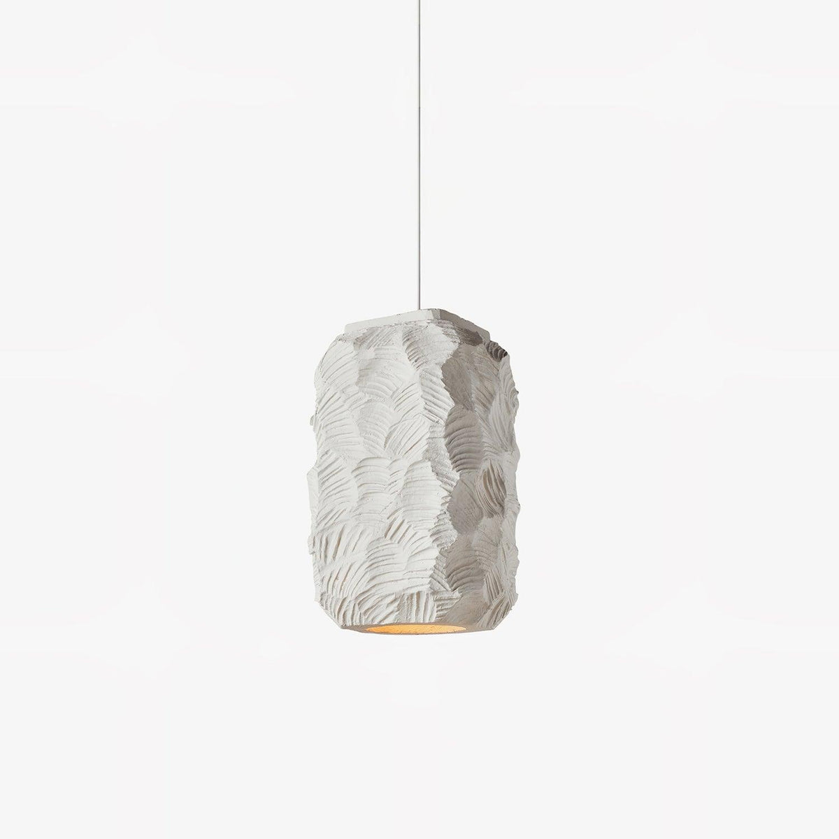 Olsilel Pendelleuchte aus Kunstharz im zeitgenössischen Design mit geometrischen Formen