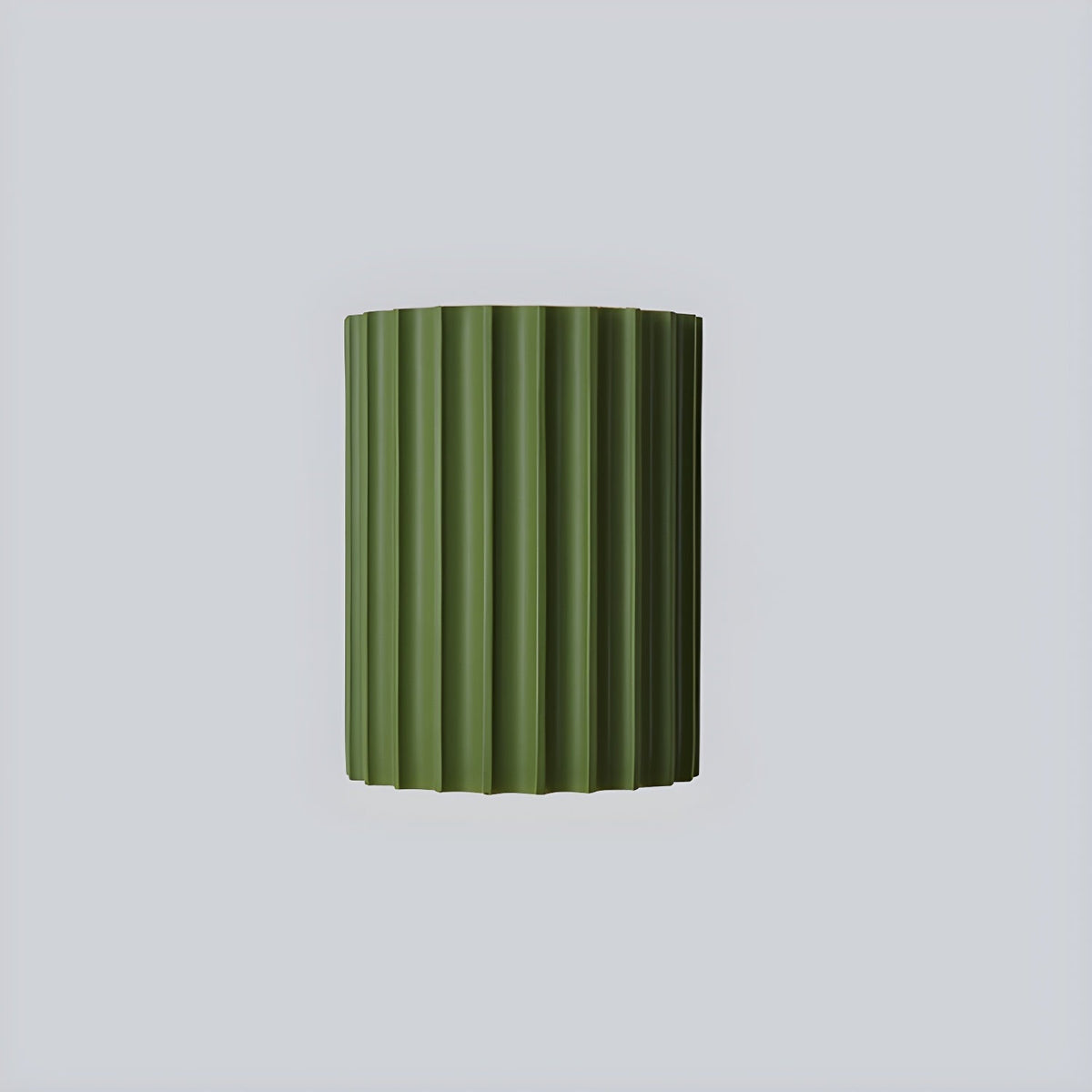 Ivvinen zeitgenössische Kunst-Wandleuchte aus Ribbed-Kunstharz
