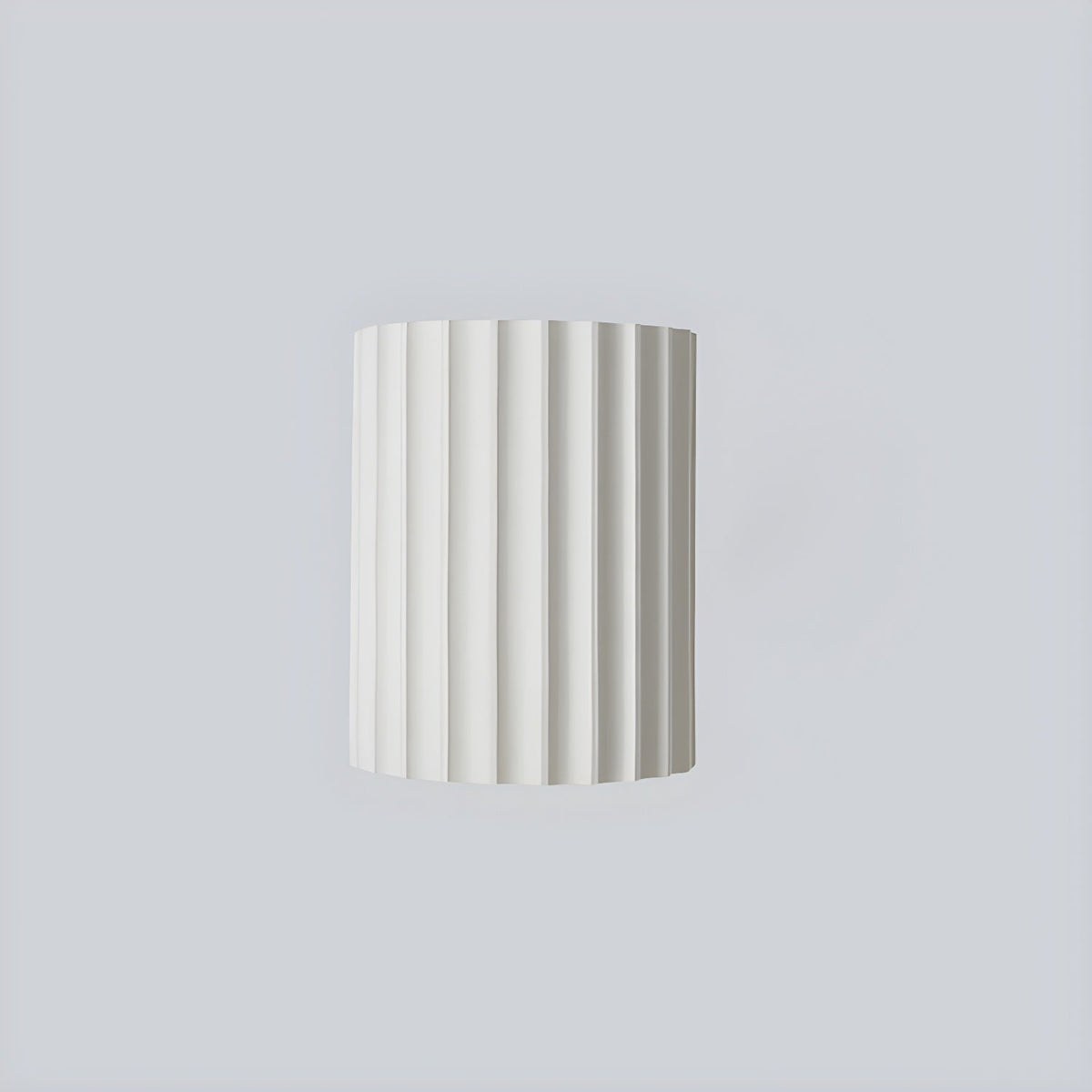 Ivvinen zeitgenössische Kunst-Wandleuchte aus Ribbed-Kunstharz