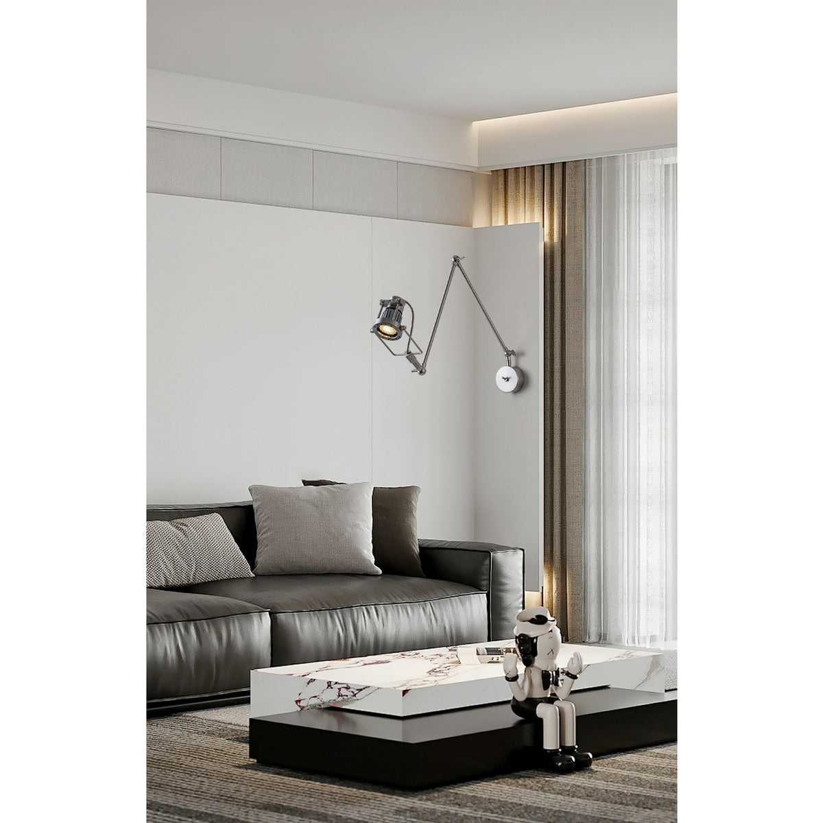 Reznor einstellbarer Arm-Wandleuchte