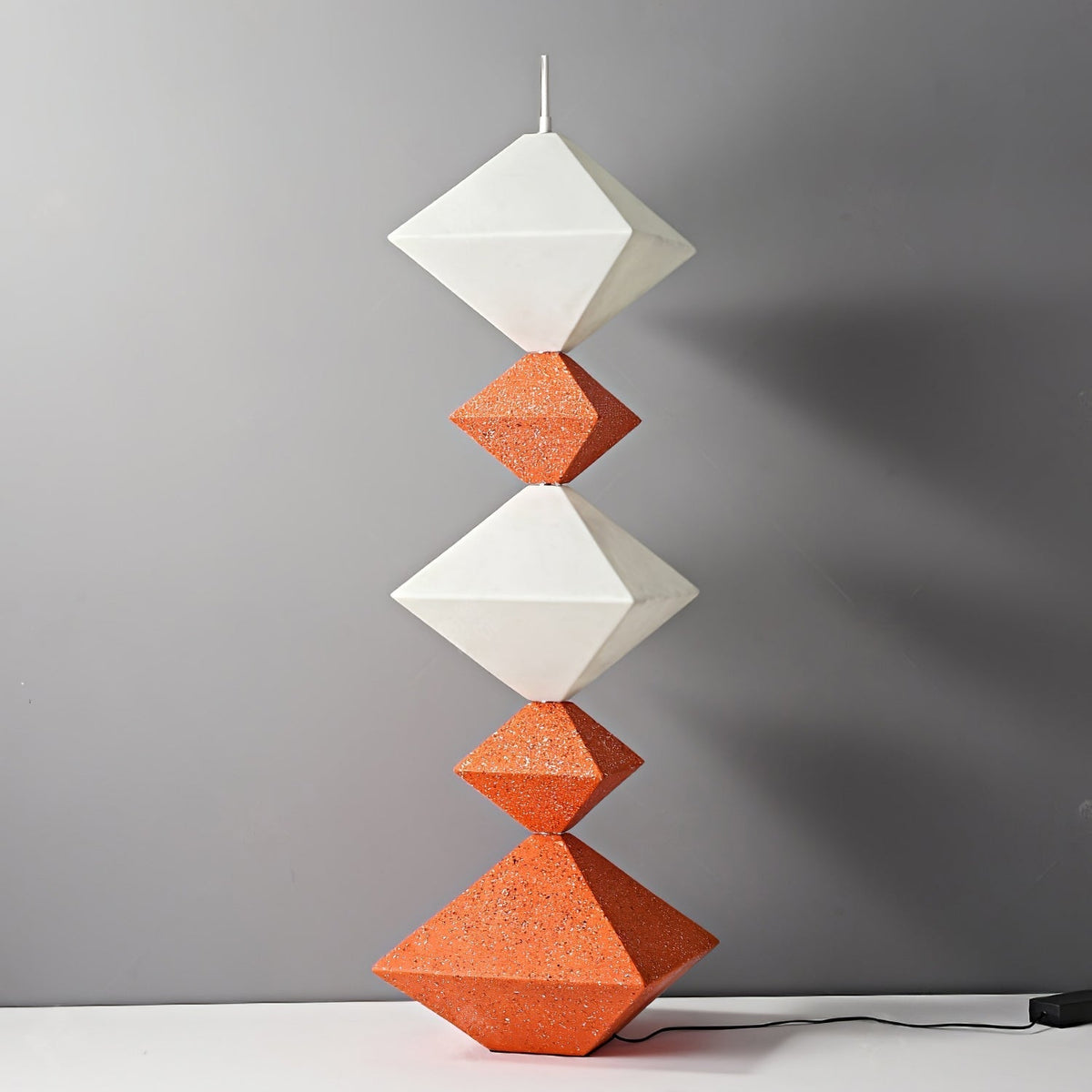 GeoGlow Rhombus Cube Stehleuchte