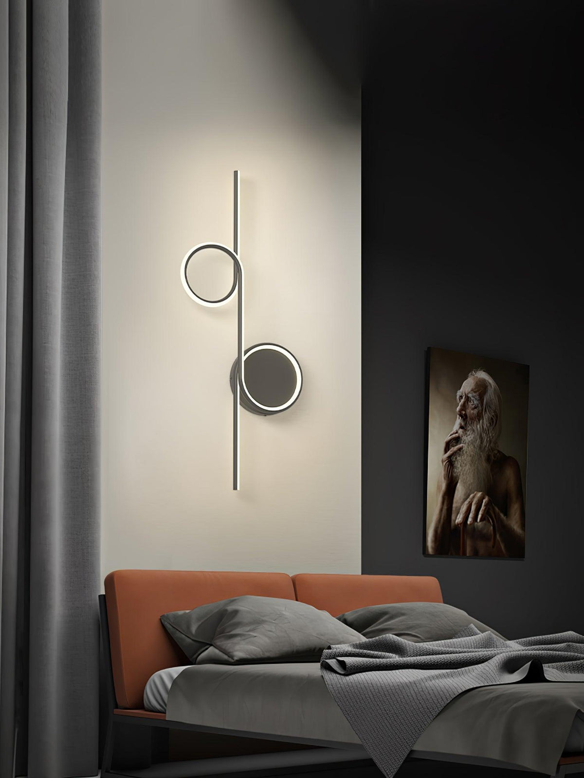 Sominex Geometrische Wandleuchte