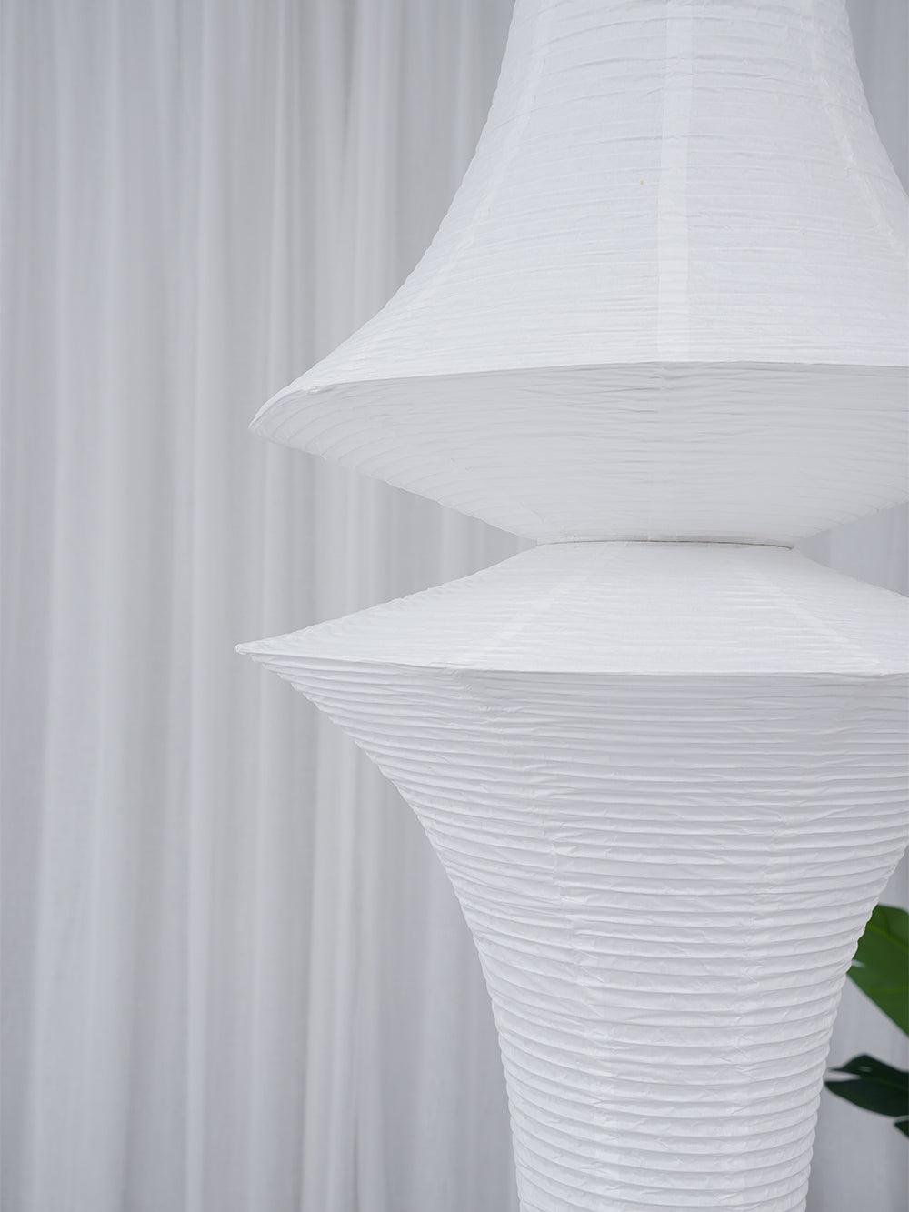 Lunirena Pendelleuchte Washi-Papier E für das Wohnzimmer