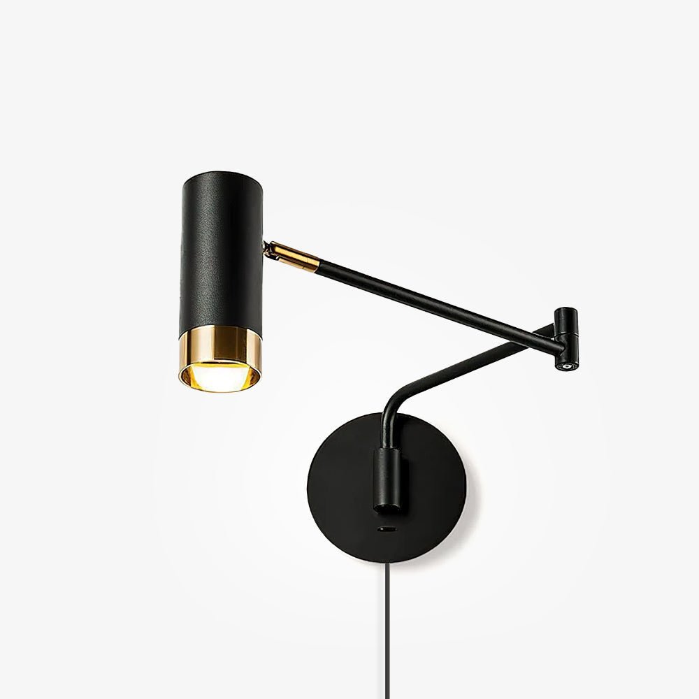 Seloelia Ridge Arm Wandleuchte mit Stecker