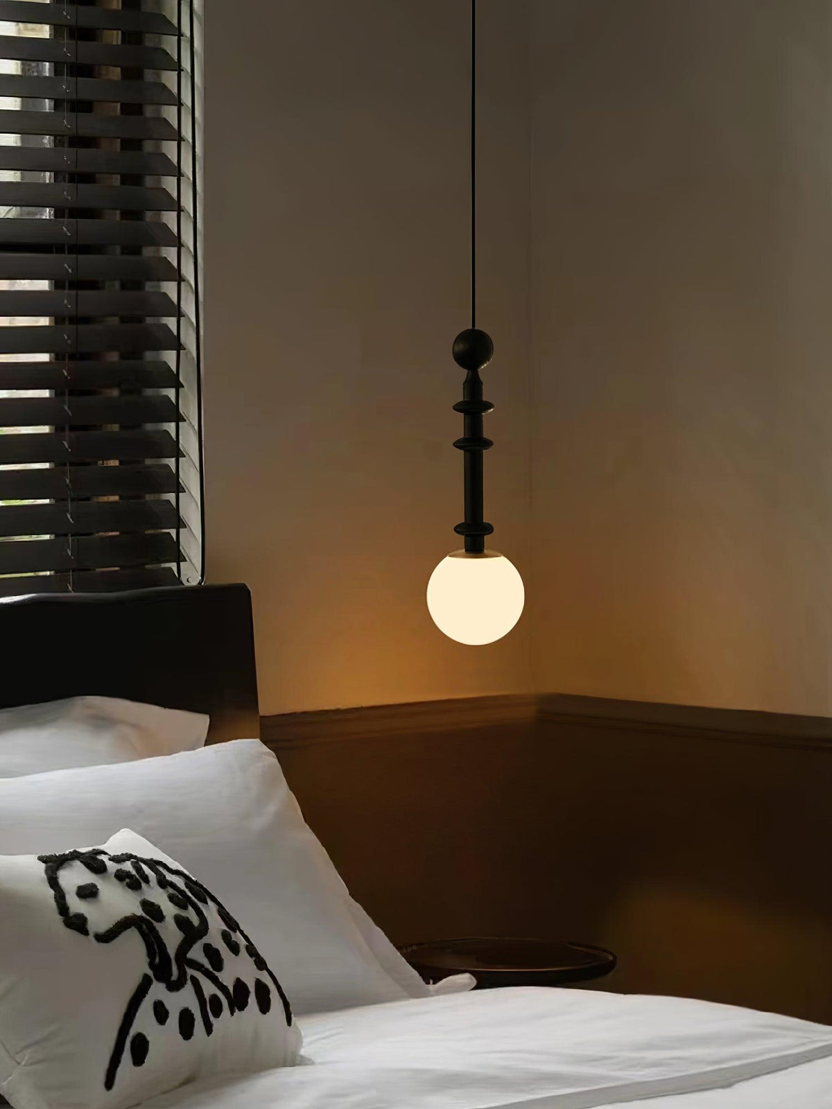 Barvel Pendelleuchte aus Holz im Industrie-Stil