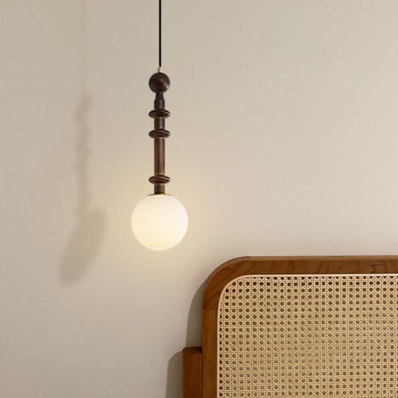 Barvel Pendelleuchte aus Holz im Industrie-Stil