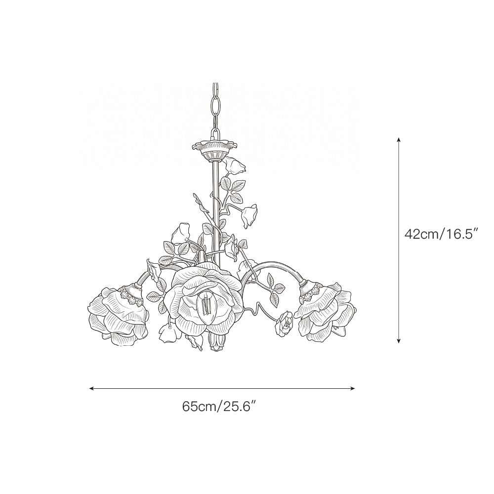 Viraoira Kronleuchter Floral