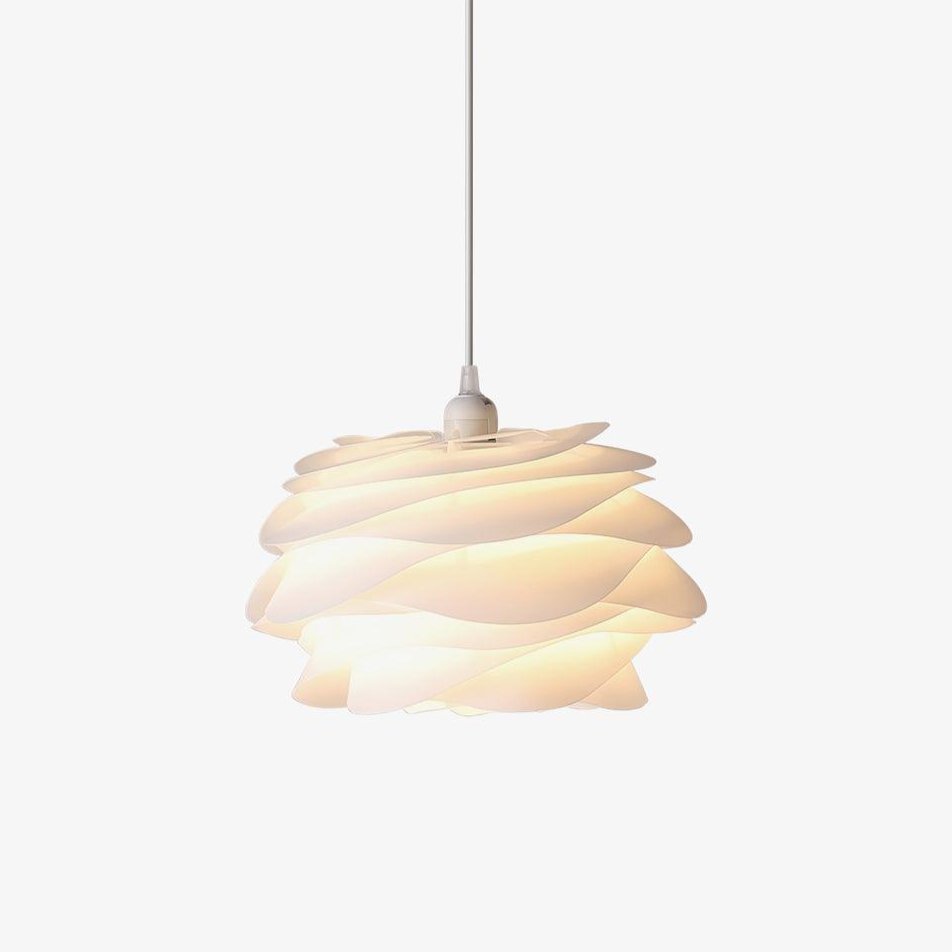 Kirove Pendelleuchte PVC Rosenblumenmuster mehrschichtig romantisch