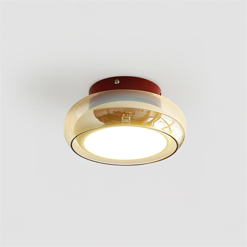 June Vintage Deckenleuchte Glas