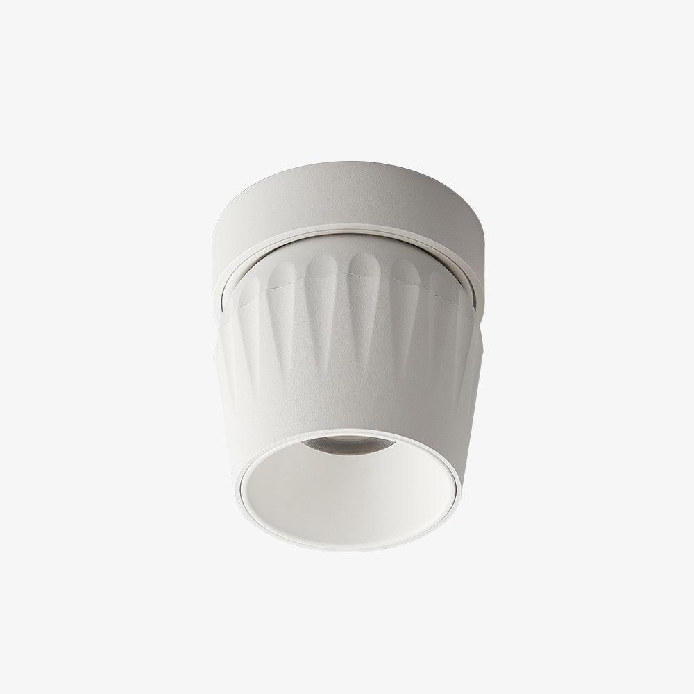 Keveny Decken-Spotlight Aluminium Rippen drehbar minimalistisch