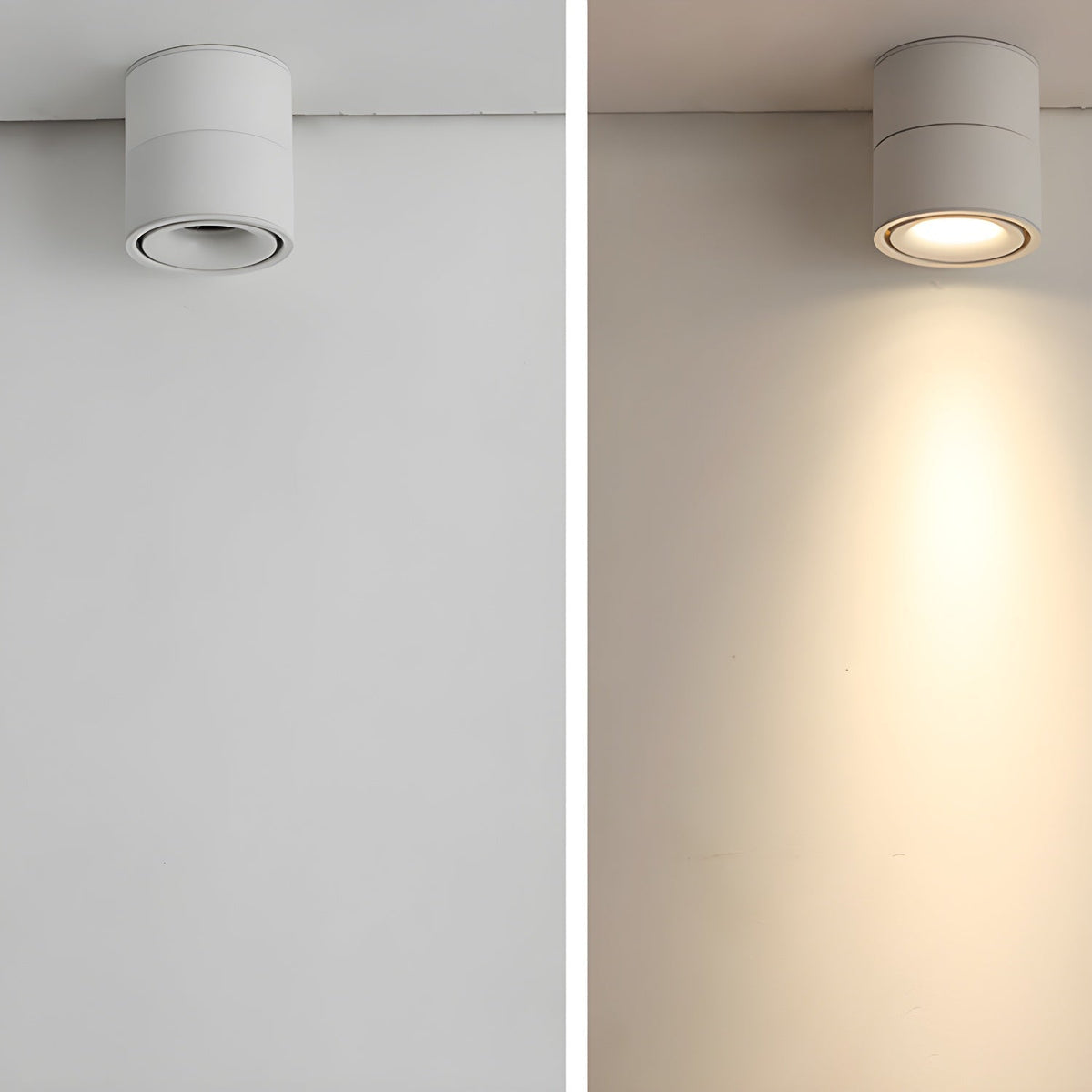Kixor Deckenleuchte Aluminium verstellbares Spotlicht Minimalistisch