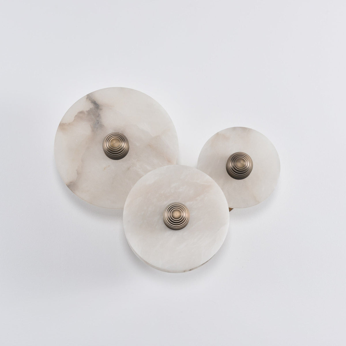Albireria Minimalistische Alabaster-Deckenleuchte