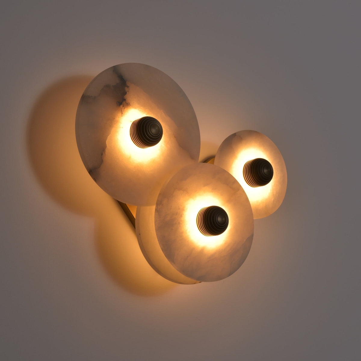 Albireria Minimalistische Alabaster-Deckenleuchte