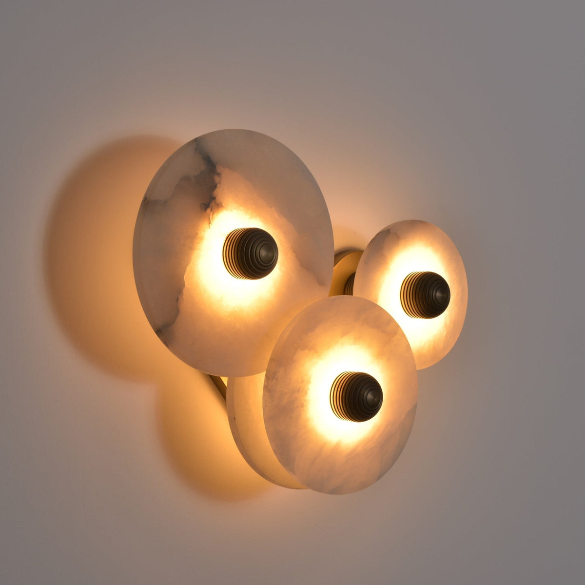 Albireria Minimalistische Alabaster-Deckenleuchte