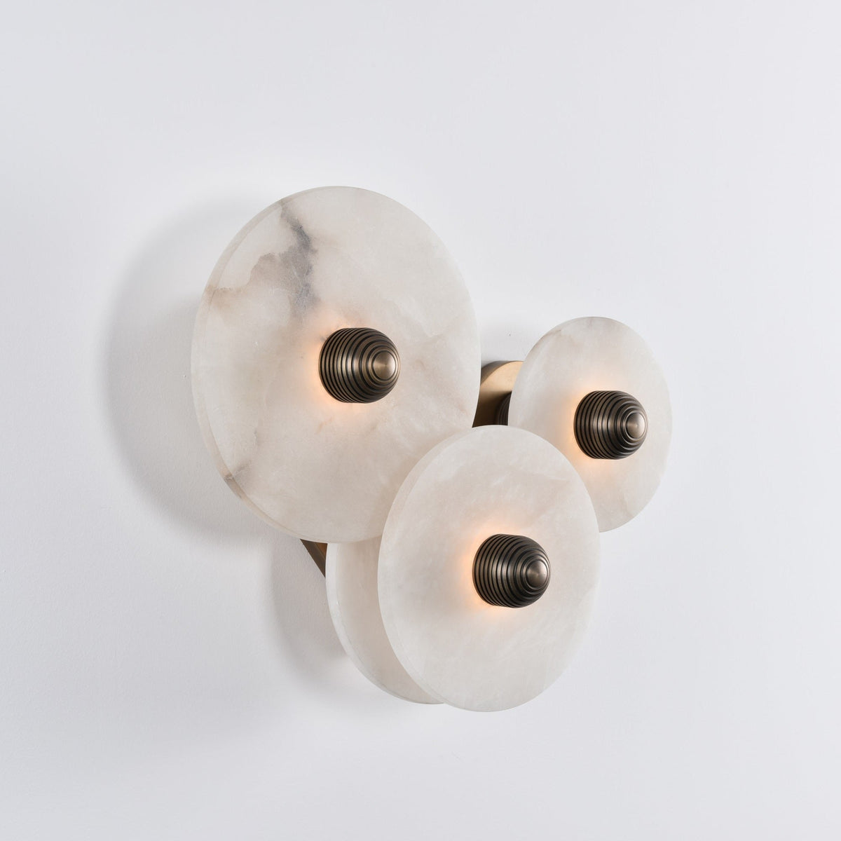 Albireria Minimalistische Alabaster-Deckenleuchte