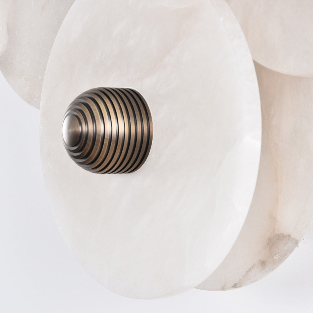 Albireria Minimalistische Alabaster-Deckenleuchte