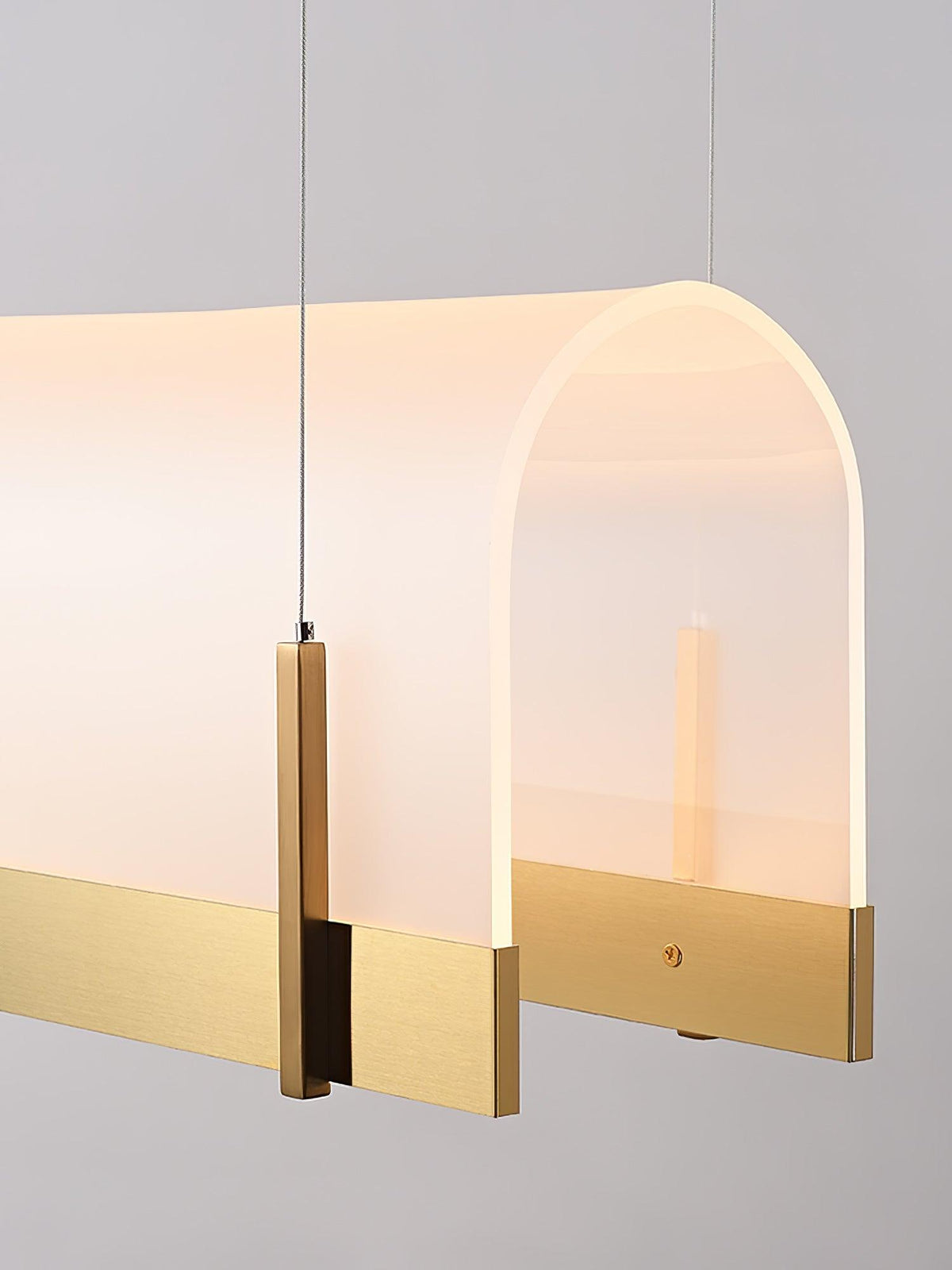 Cevinen lineare Pendelleuchte in Gold
