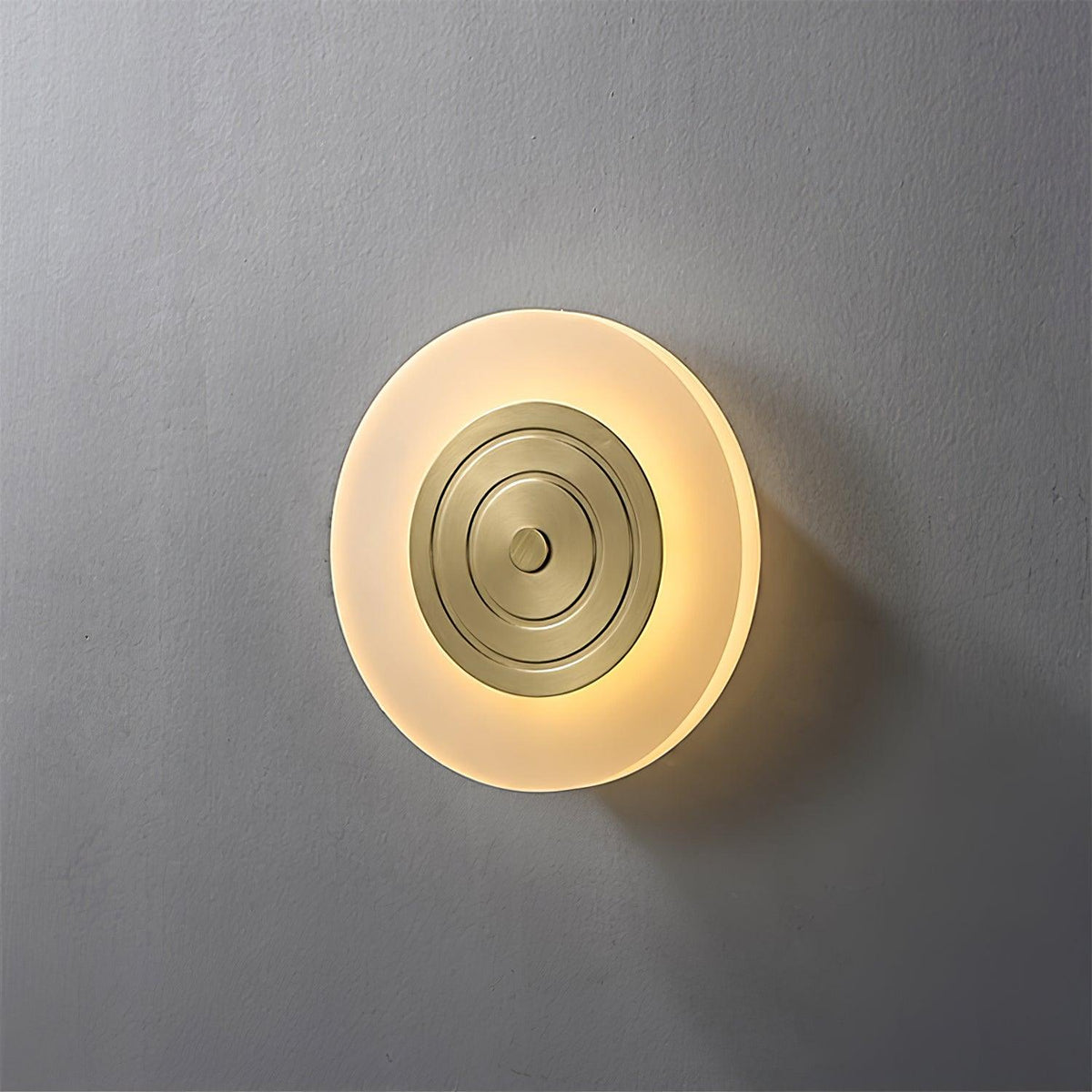 Pyrron runde Wandleuchte mit Mondmotiv