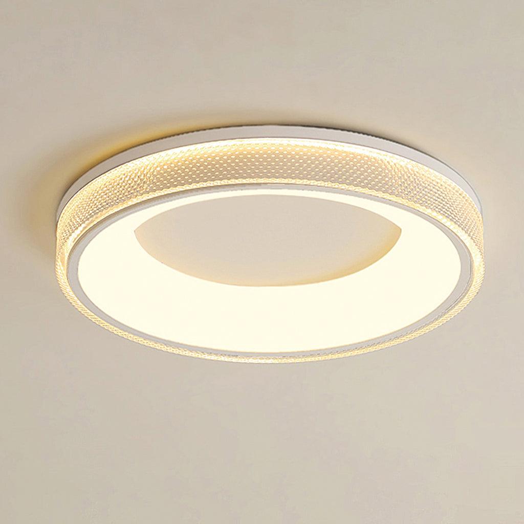 Liroxen Deckenleuchte rund eingelassen minimalistisch warm