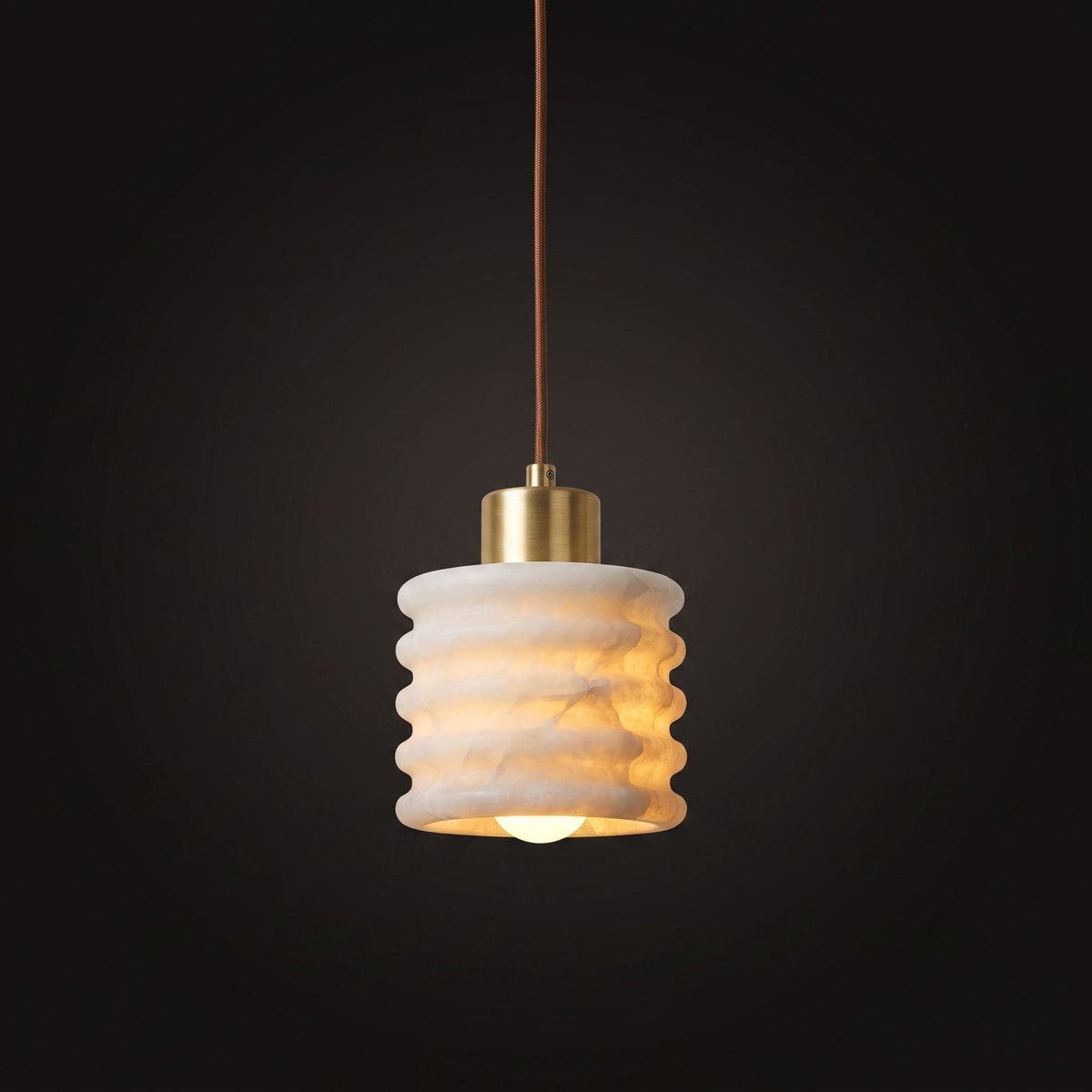 Keldenstone Alabaster-Pendelleuchte