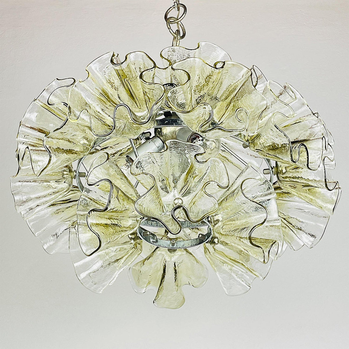 Celaira Kronleuchter Petal Glas