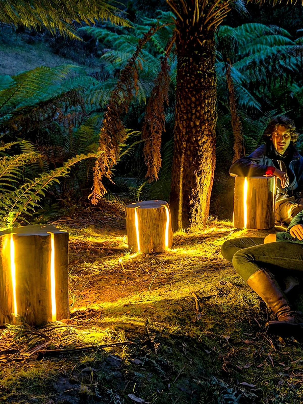 Lemn Außenwandleuchte Log Outdoor LED