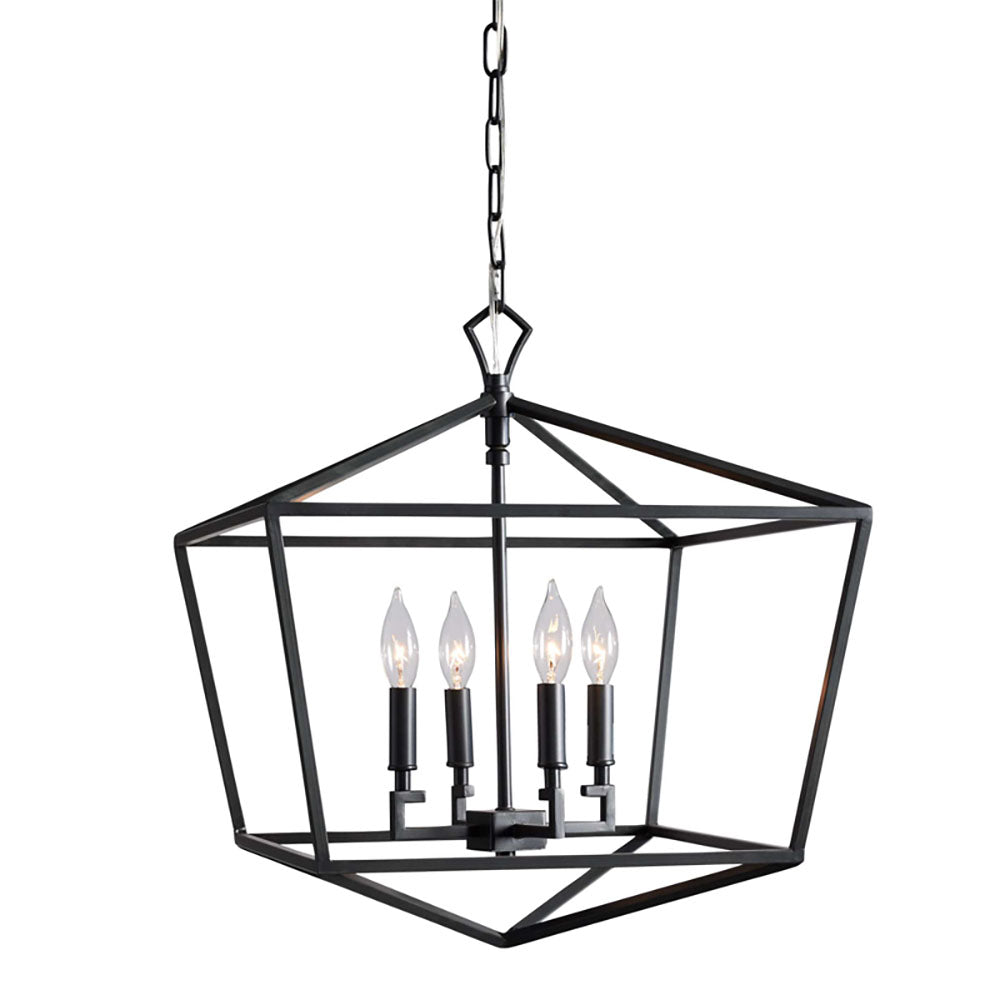 Silva Design Pendelleuchte Schwarz/Grau Metall Schlaf/Wohnzimmer