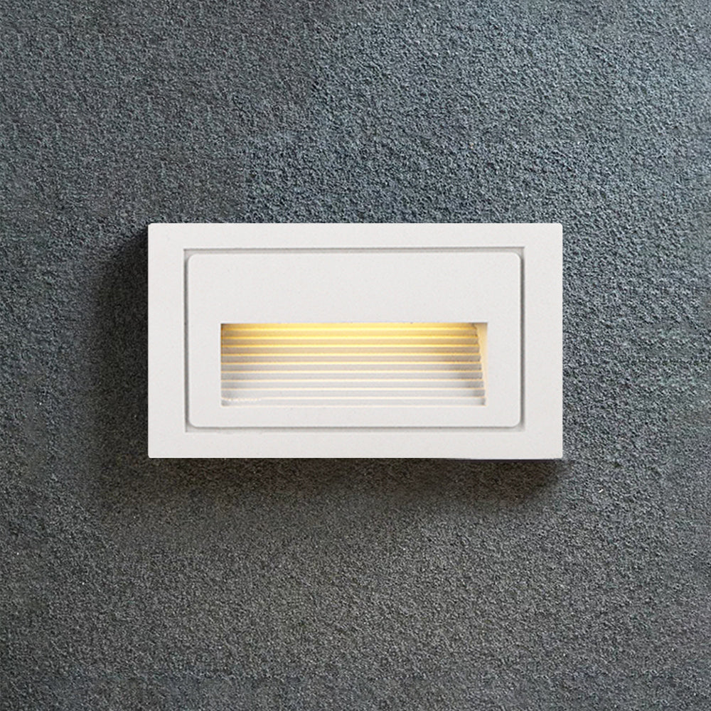Ray Modern LED Außenwandleuchte Metall Acryl Garten Terrasse