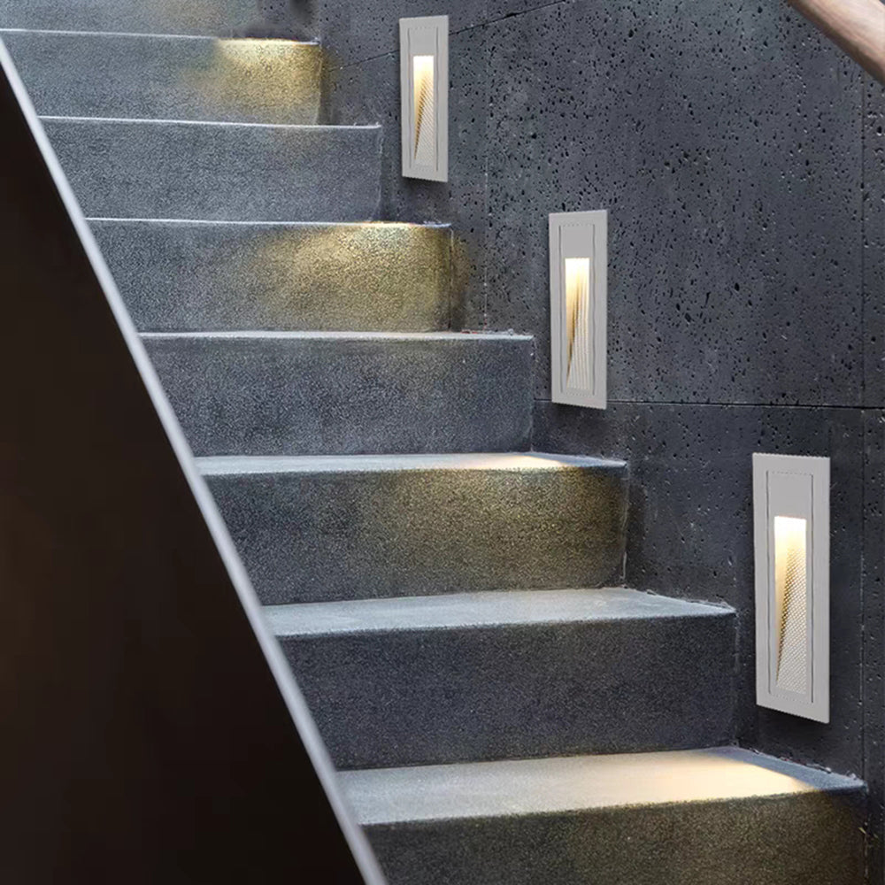 Ray Modern LED Außenwandleuchte Metall Acryl Garten Terrasse