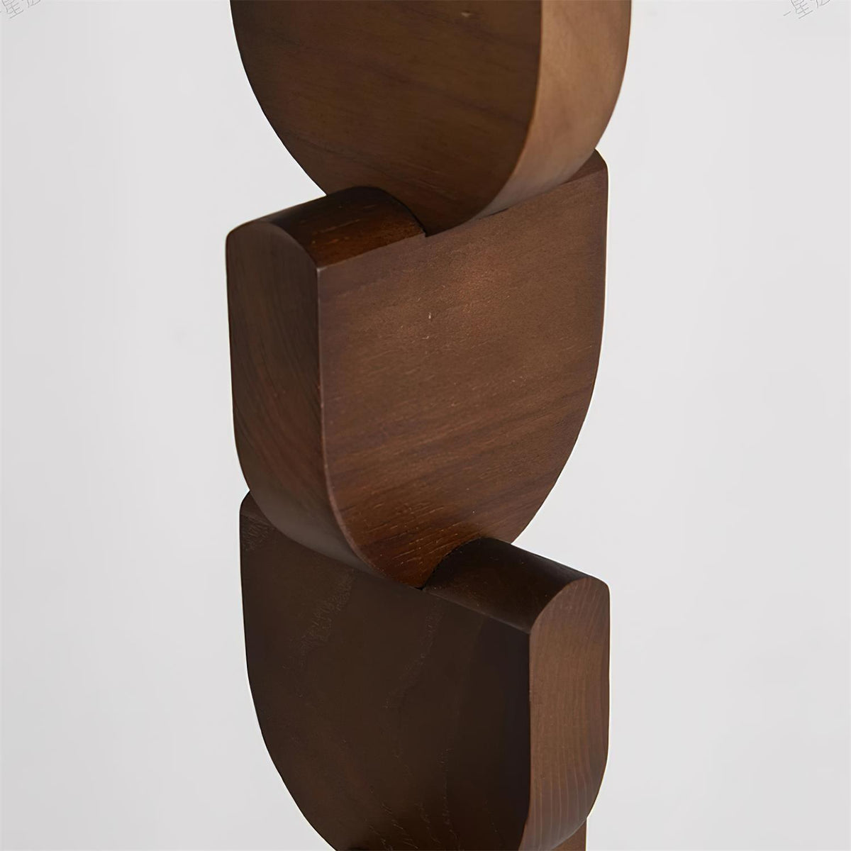 Rinoreria Holz-Stehleuchte