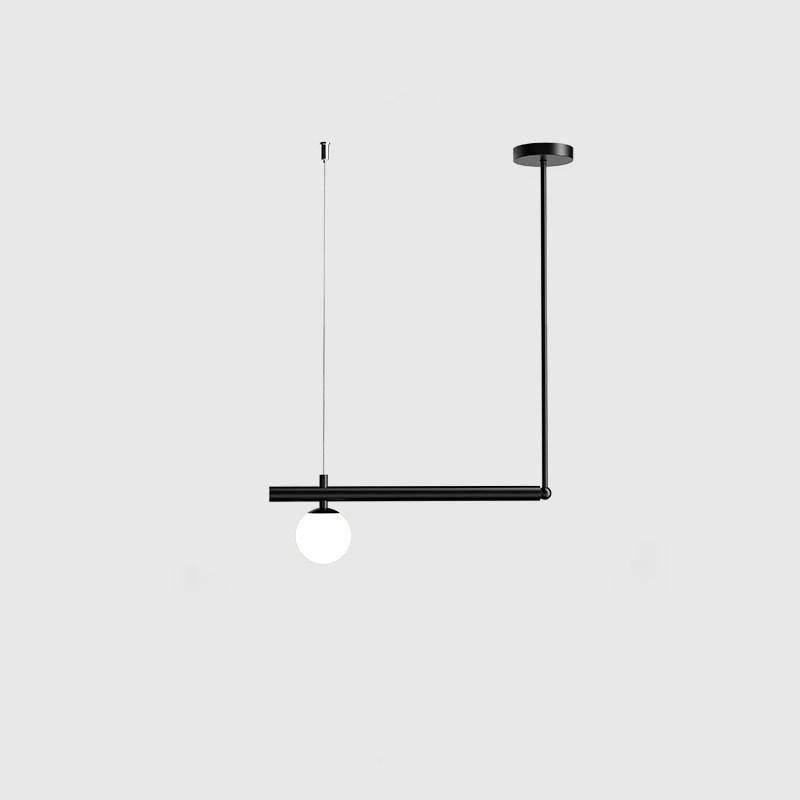 Estix Pendelleuchte Messing Linear Satellit Minimalistisch