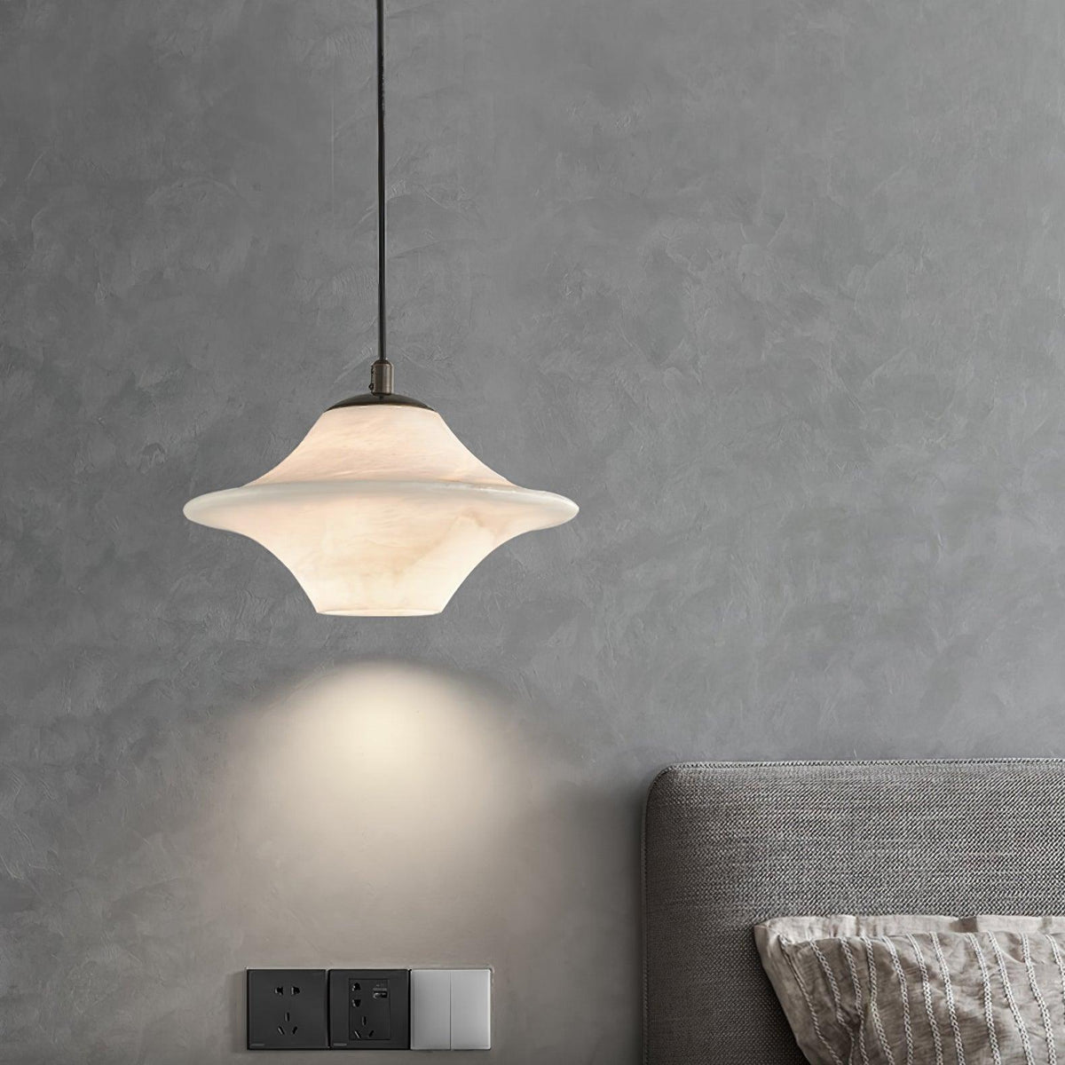 Elvina Alabaster Pendelleuchte