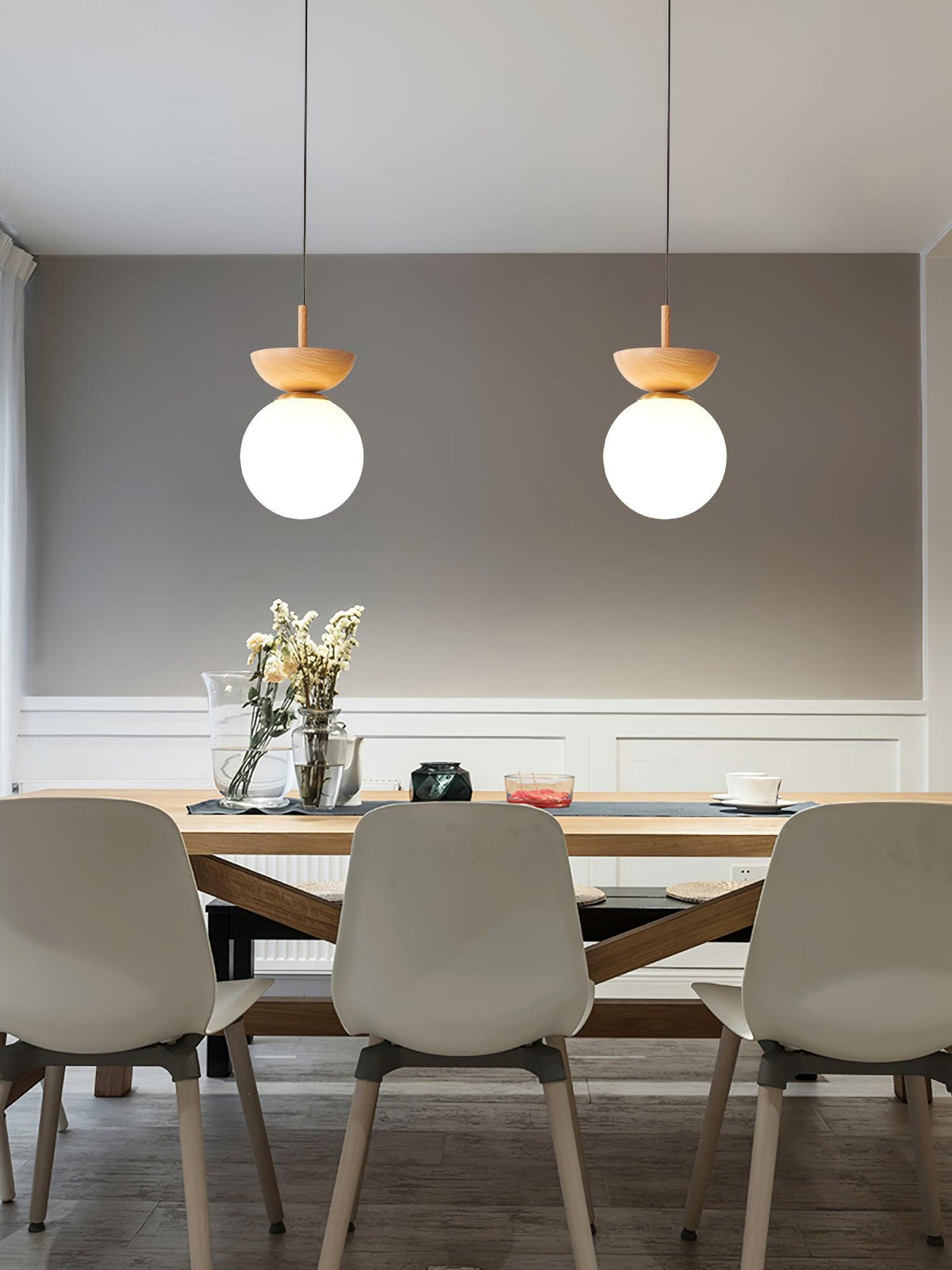 Eirareria Premium zeitgenössische Kunstglas-Pendelleuchte