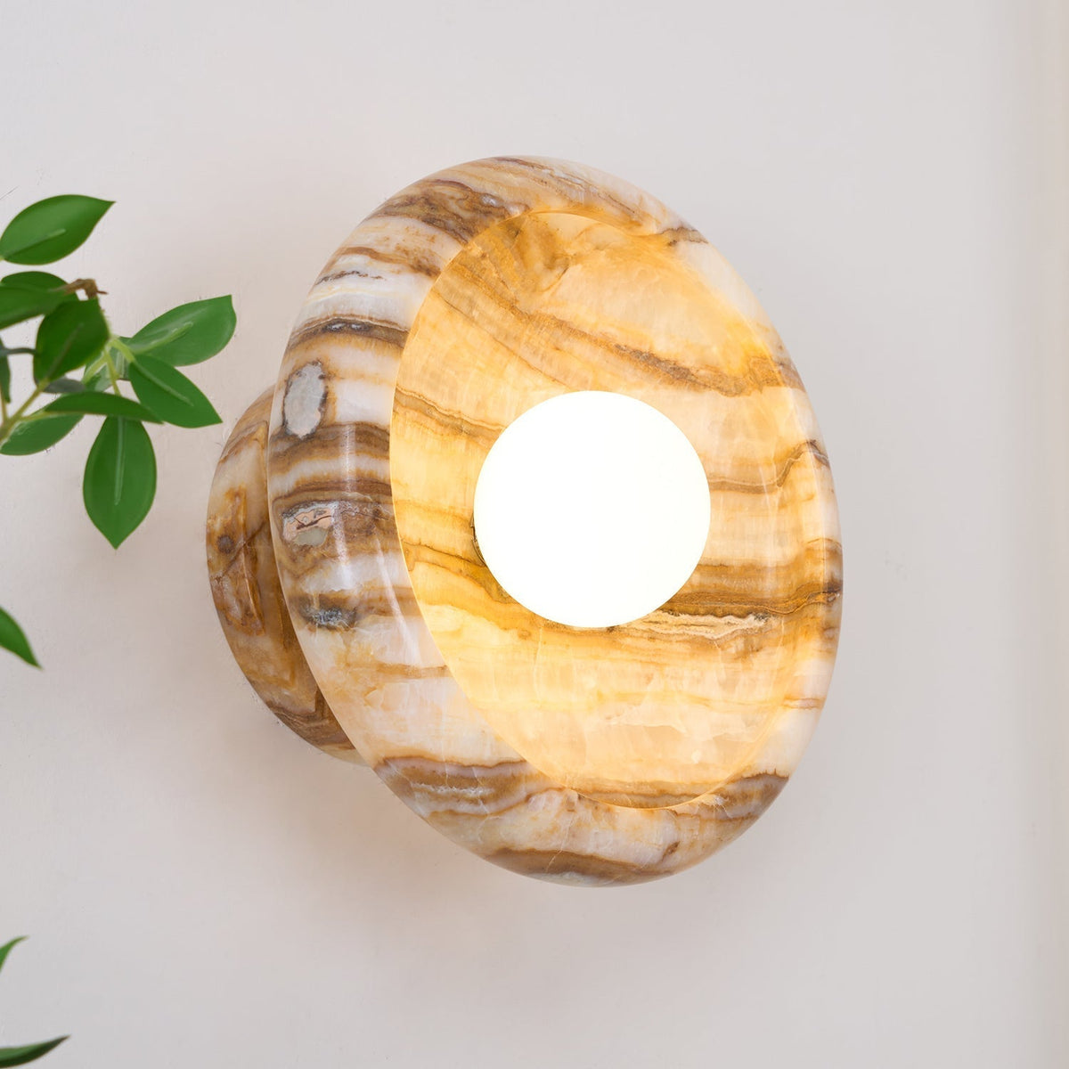 Onvix Natural Onyx Wandleuchte