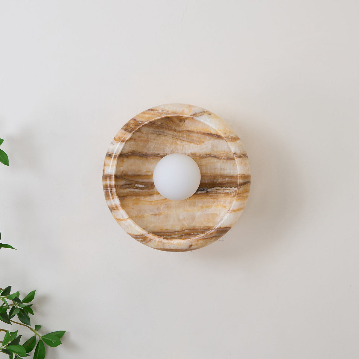 Onvix Natural Onyx Wandleuchte