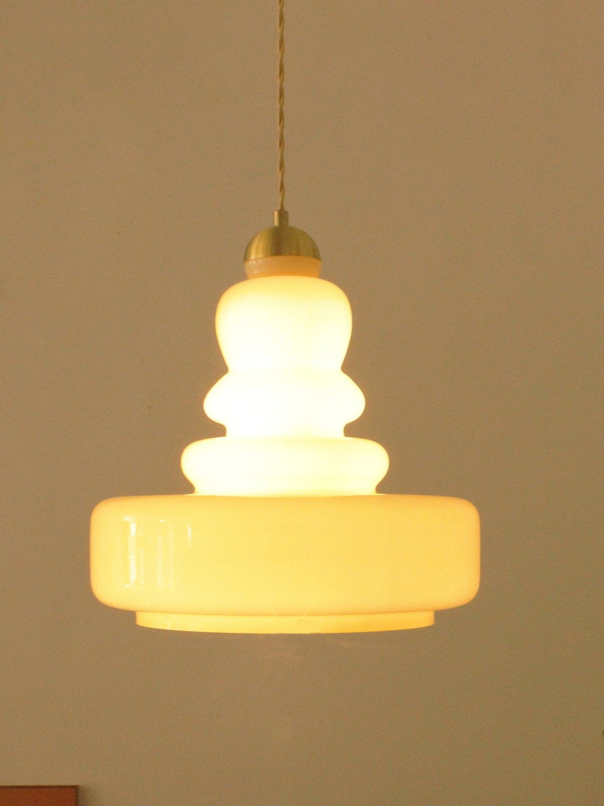 Eiraenne Pendelleuchte Schoolhouse Glas-Schichten Vintage für Esszimmer Schlafzimmer | Cielum