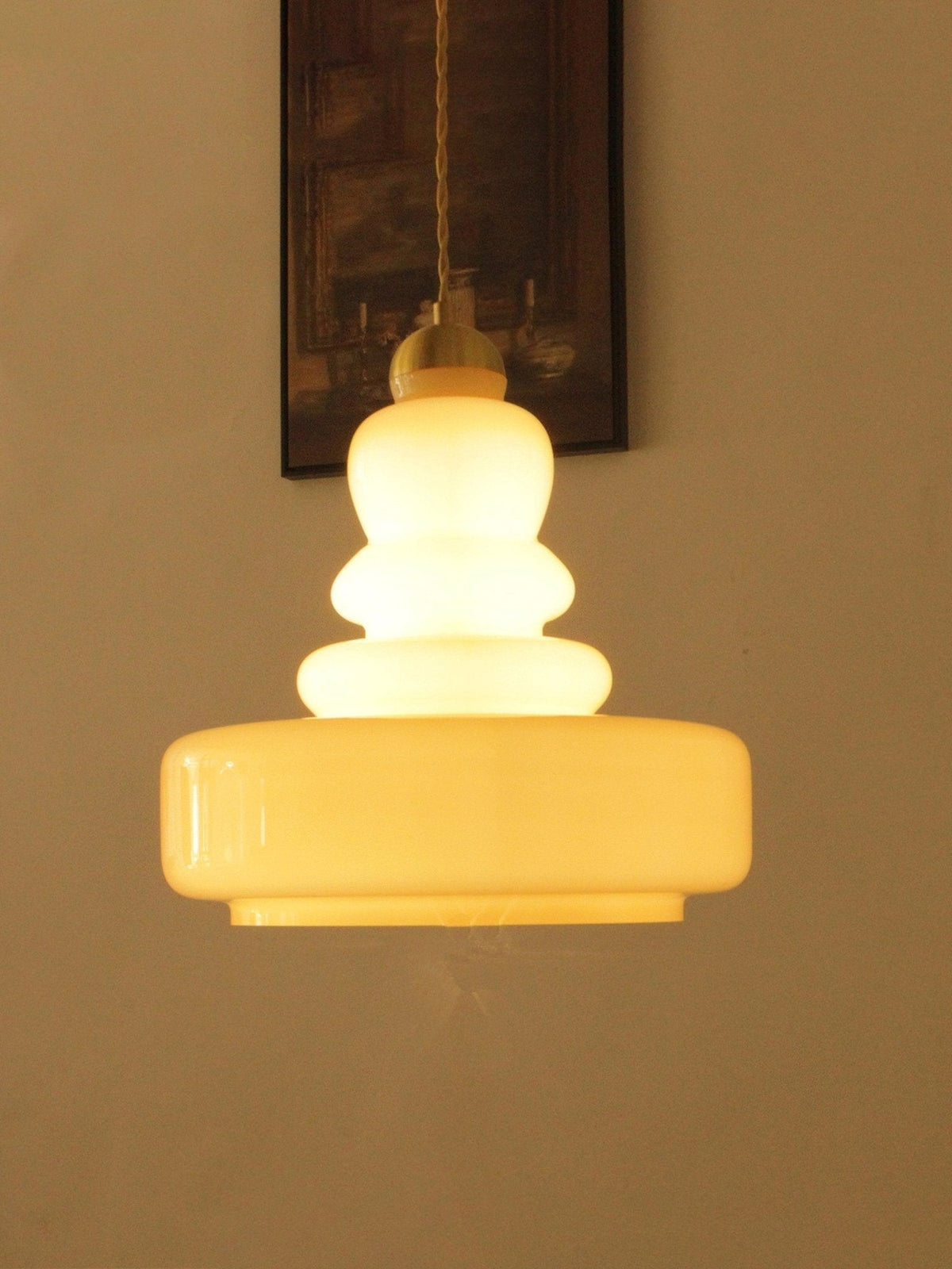 Eiraenne Pendelleuchte Schoolhouse Glas-Schichten Vintage für Esszimmer Schlafzimmer | Cielum