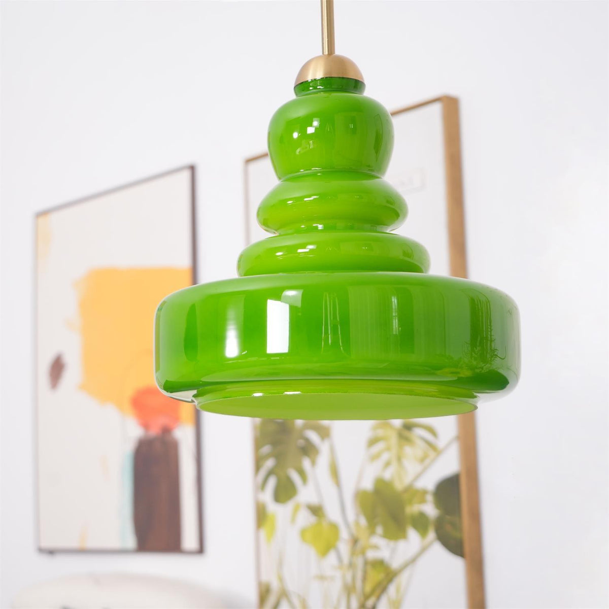 Eiraenne Pendelleuchte Schoolhouse Glas-Schichten Vintage für Esszimmer Schlafzimmer | Cielum