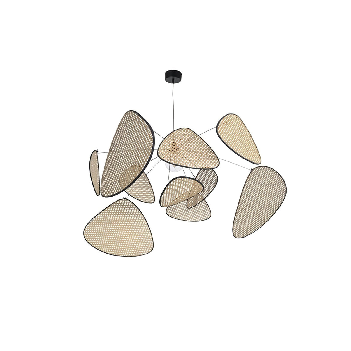Orelivora Kronleuchter Screen Cannage Suspension Retro