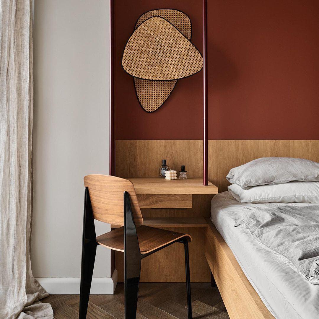 Caneira Art Natural Cannage Bamboo Wandleuchte