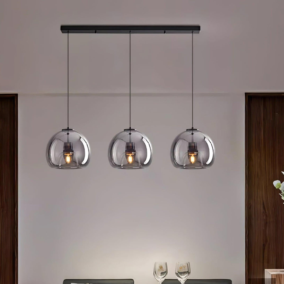 Avola Glas Pendelleuchte