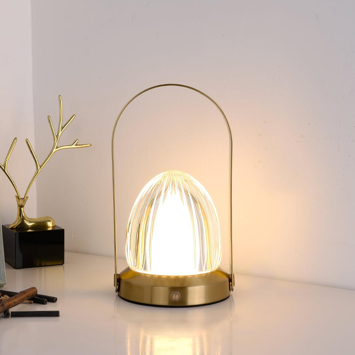 Glow zeitgenössische Eisen-Tischlampe