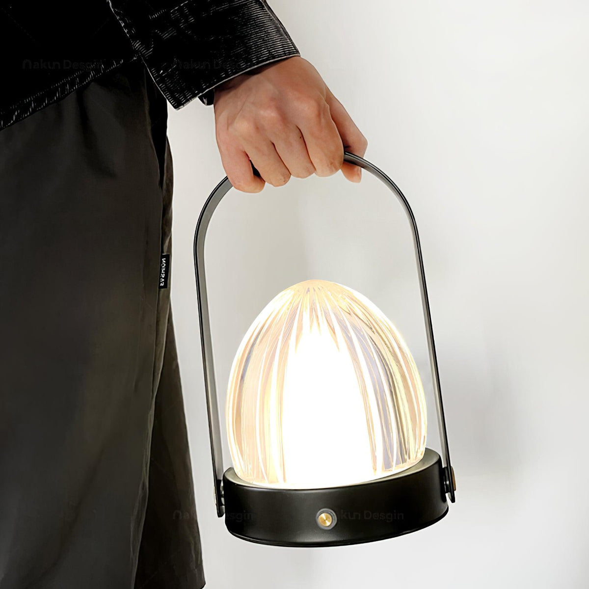 Glow zeitgenössische Eisen-Tischlampe