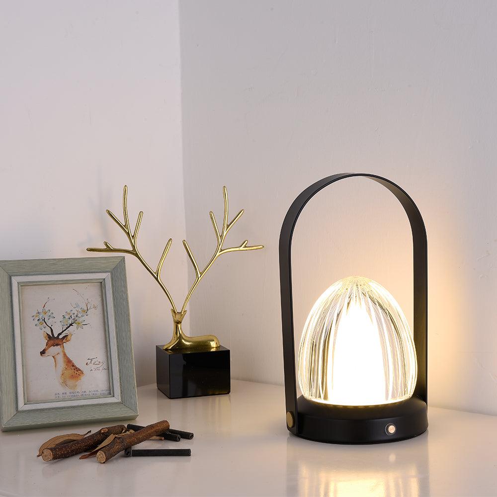 Glow zeitgenössische Eisen-Tischlampe