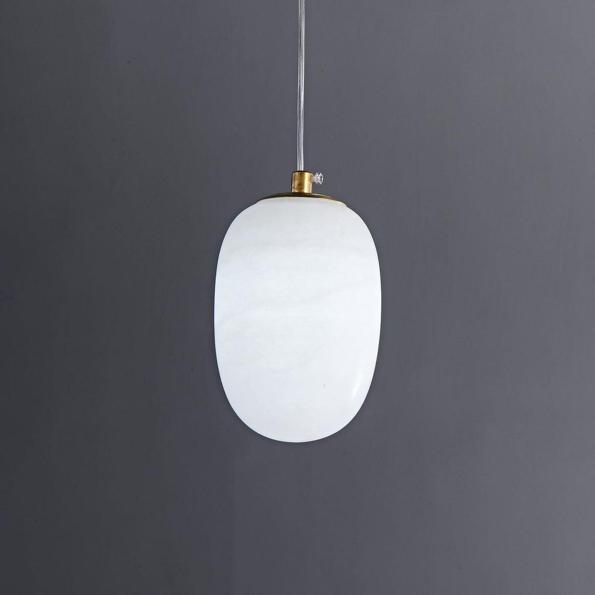 Norik Minimalistische Pendelleuchte aus Alabaster